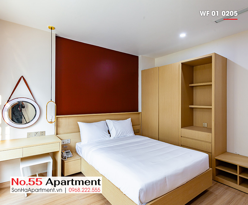 Phòng ngủ 1 view 2 căn hộ cho thuê tại Waterfront City quận Lê Chân TP Hải Phòng WF 01 0205