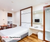 Phòng ngủ và ăn view 3 căn hộ cho thuê tại Waterfront City quận Lê Chân Hải Phòng WF 01 0203