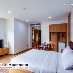 Phòng ngủ   ăn view 2 căn hộ cho thuê mini diện tích 33m2 tại WaterFront City quận Lê Chân thành phố Hải Phòng WF 01 0301